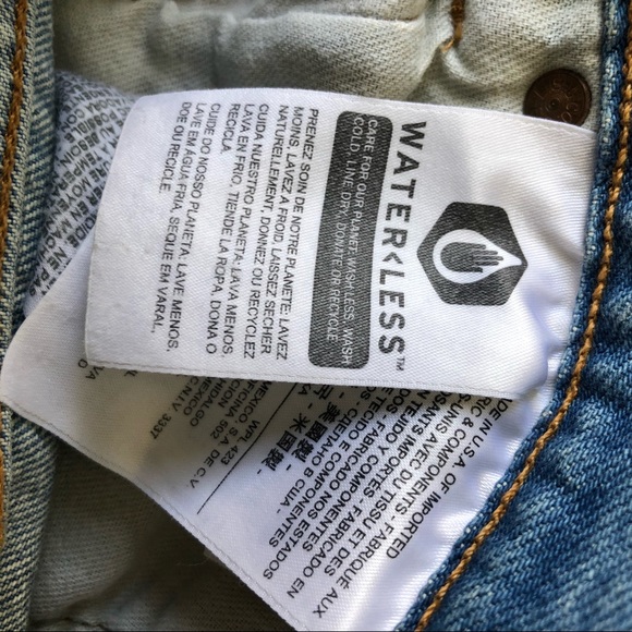 NWT LEVIS 501 ORIGINAL BUTTON FLY HIGH RIS… - Picture 6 of 9